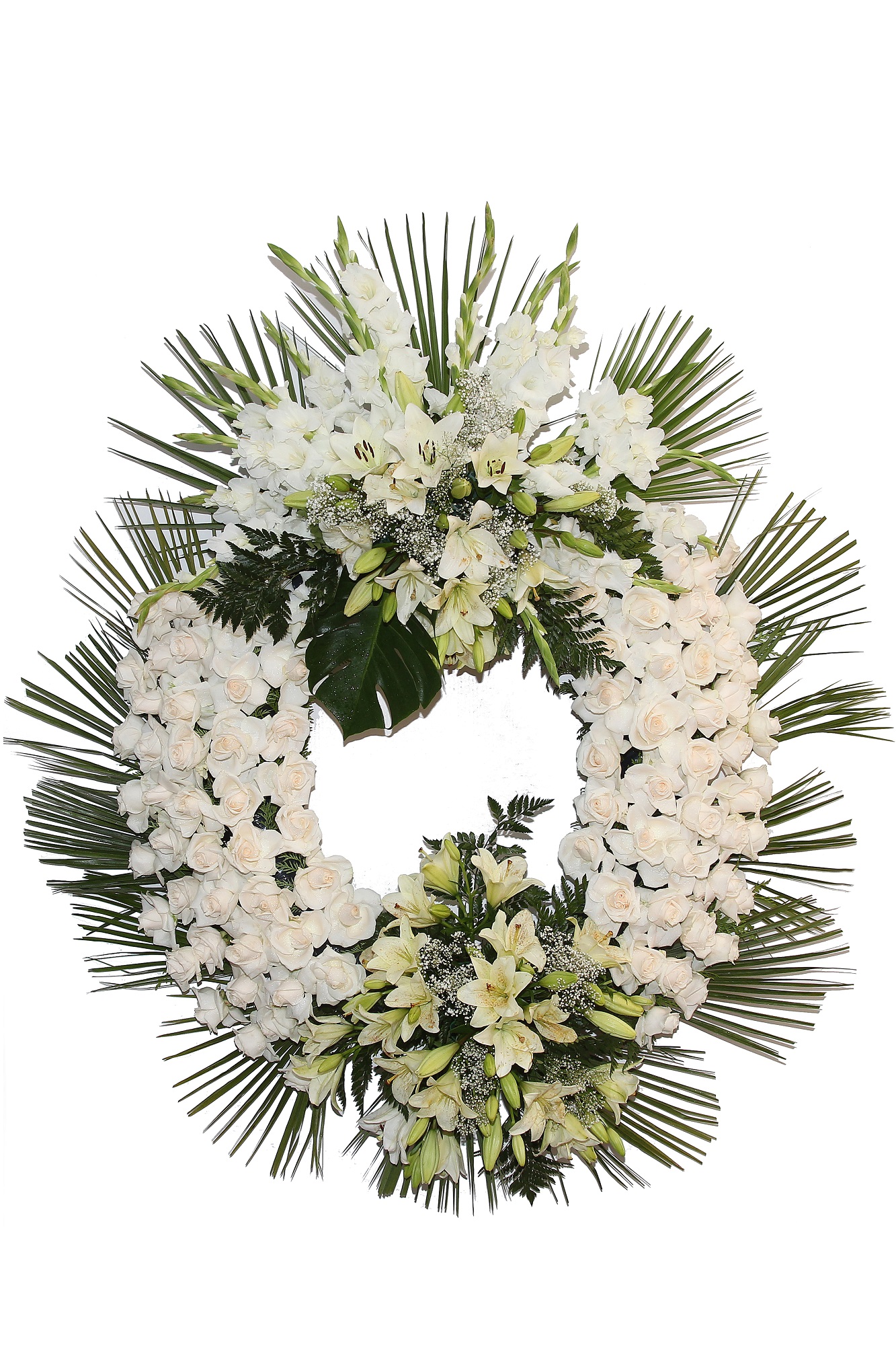 Corona-modelo-9B.jpg Corona grande de rosas de 2 cabeceras - Imagen 1