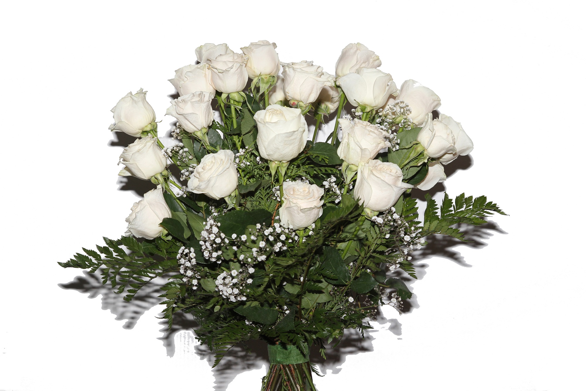 Ramo-24-rosas-blancas.jpg Ramo de 24 rosas blancas - Imagen 1