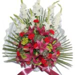 Ramo funerario de flores